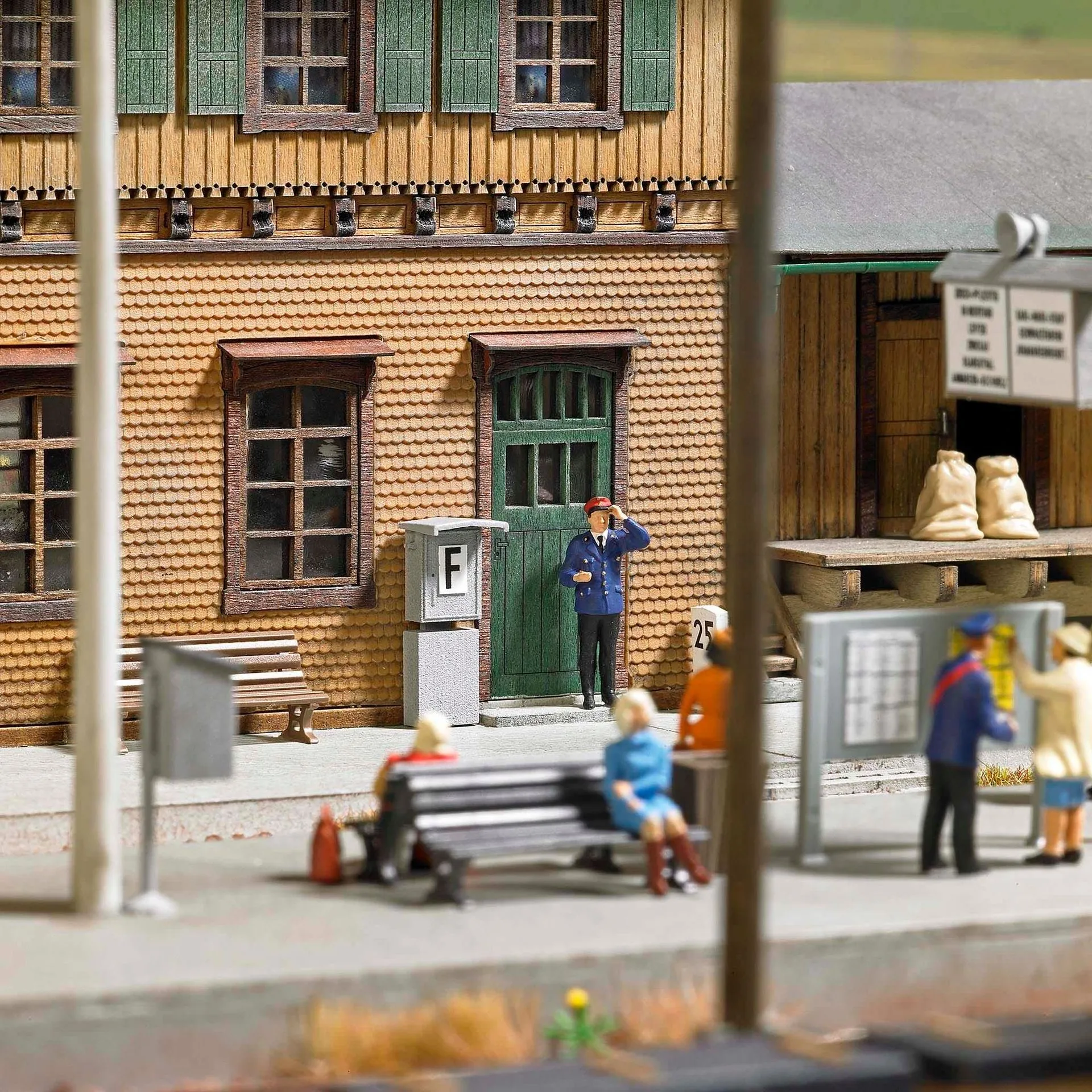 Busch 1627 - Signalfernsprecher H0 1:87