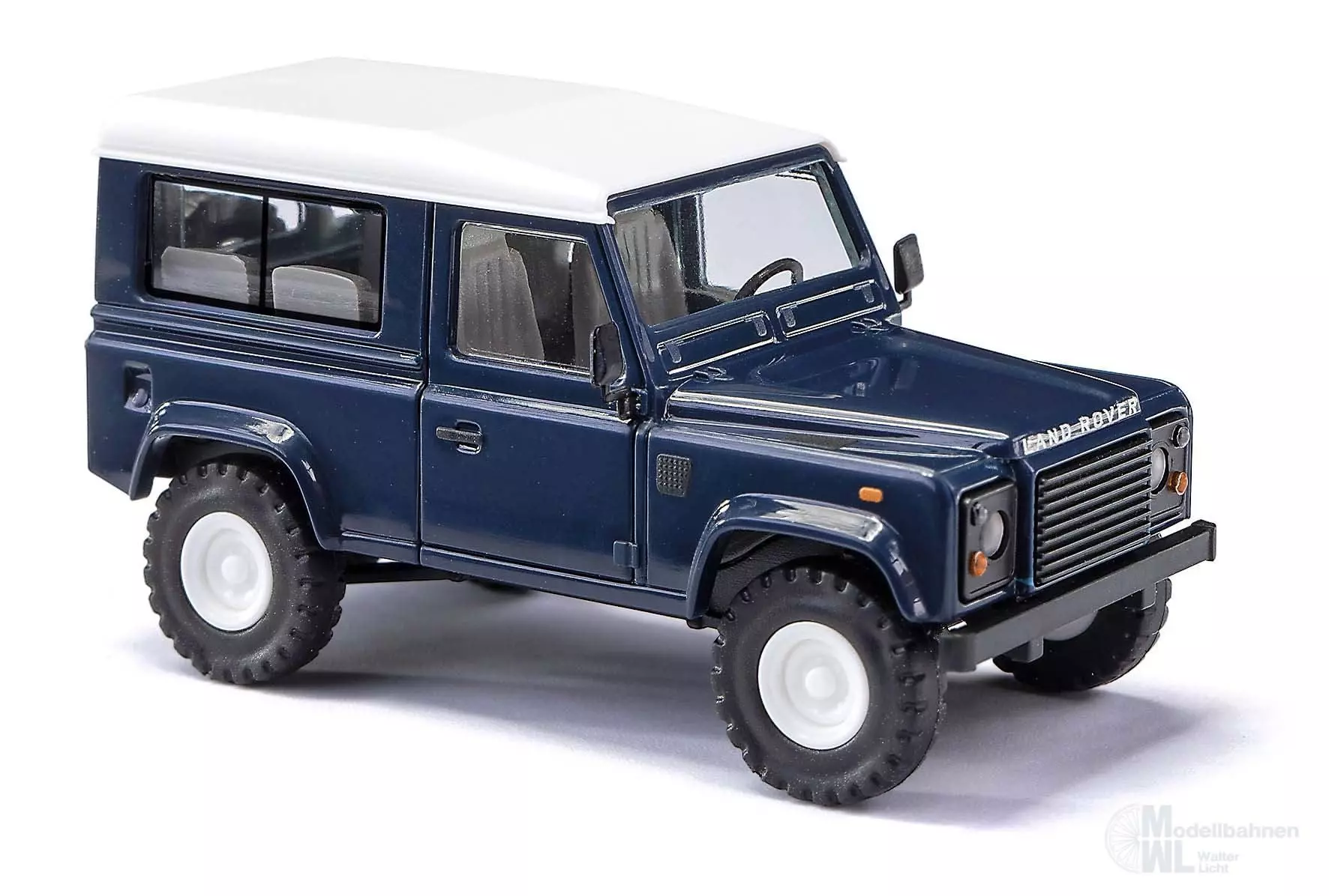Busch 54300 - Land Rover Def.90 blau H0 1:87