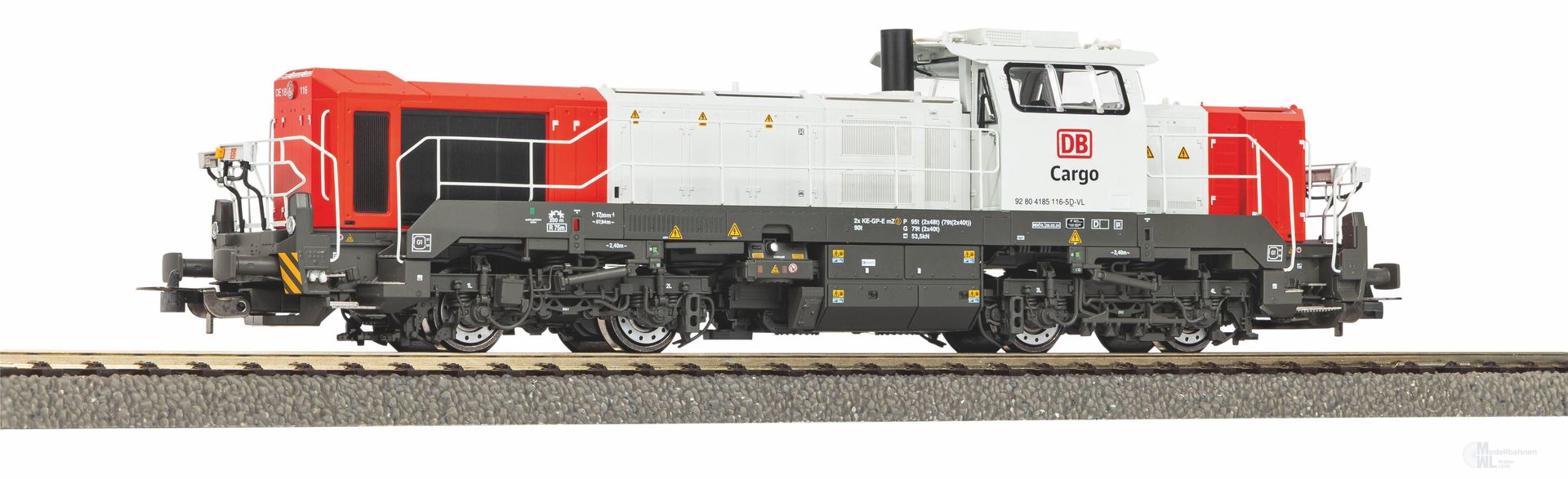 Piko 52373 - Diesellok DE18 Vossloh Rolling Stock GmbH Ep.VI H0/GL