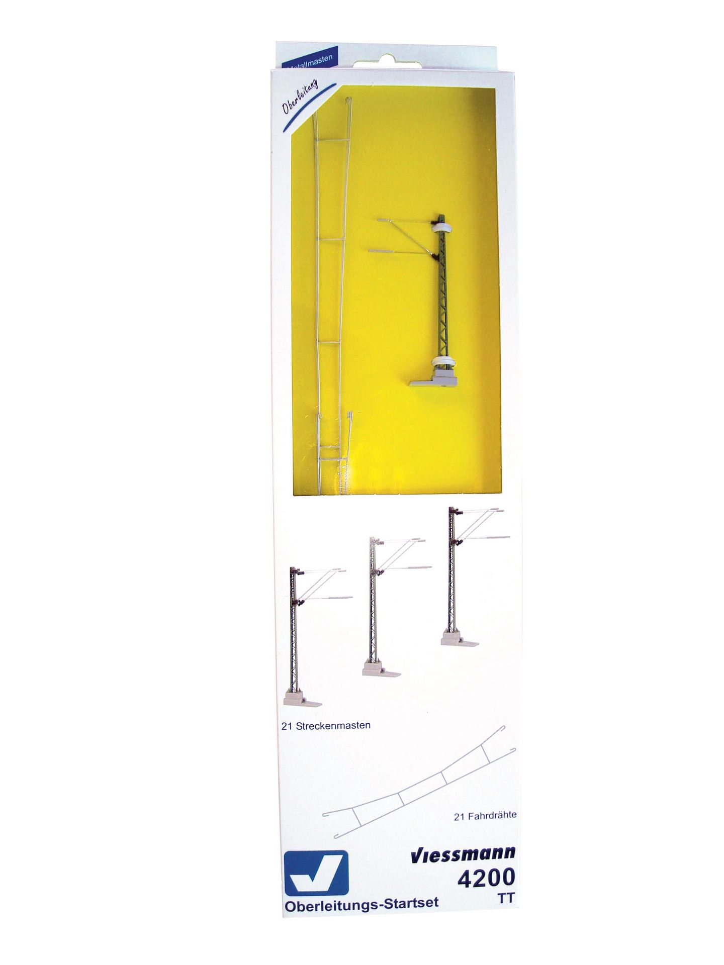 Viessmann 4200 - Startset Oberleitung TT 1:120 Viessmann 4200 - Startset Oberleitung TT 1:120