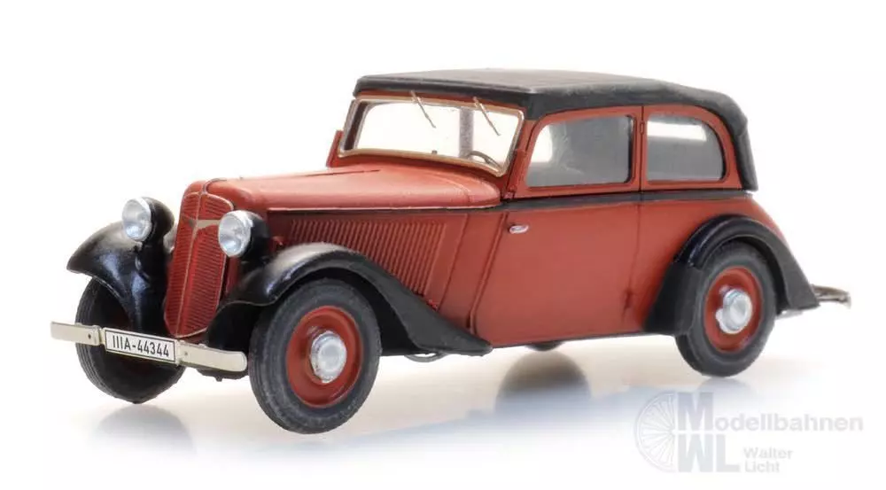 ARTITEC b.v. 387546 - Adler Trumpf Junior cabriolimousine Verdeck geschlossen H0 1:87