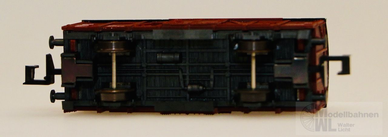 Roco 02321A - ROCO - Güterwagen gedeckt DB Gklm N 1:160