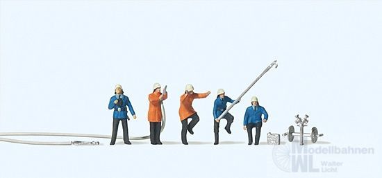 Preiser 79115 - Feuerwehrmänner N 1:160