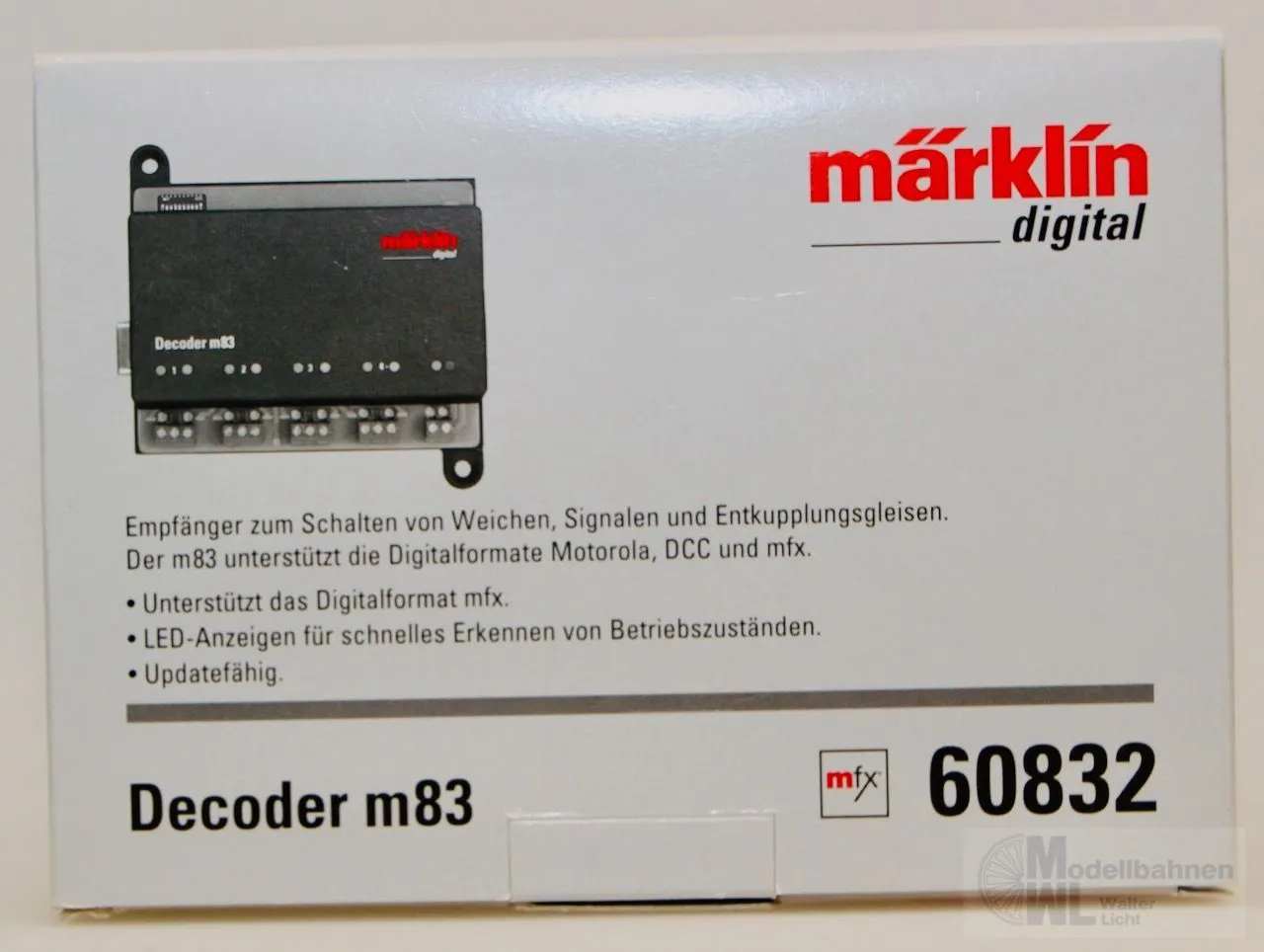 Märklin 60832 - MÄRKLIN - Decoder m83