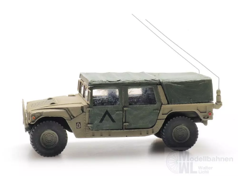ARTITEC b.v. 1870207 - US Humvee Jeep BAUSATZ H0 1:87