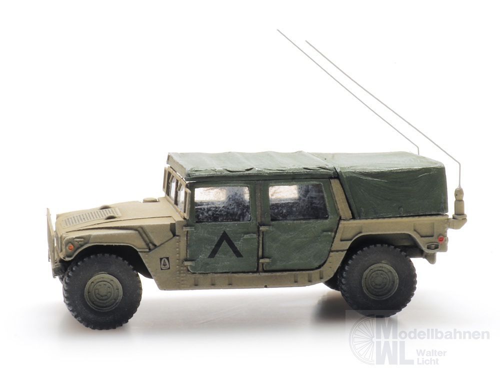 ARTITEC b.v. 1870207 - US Humvee Jeep BAUSATZ H0 1:87