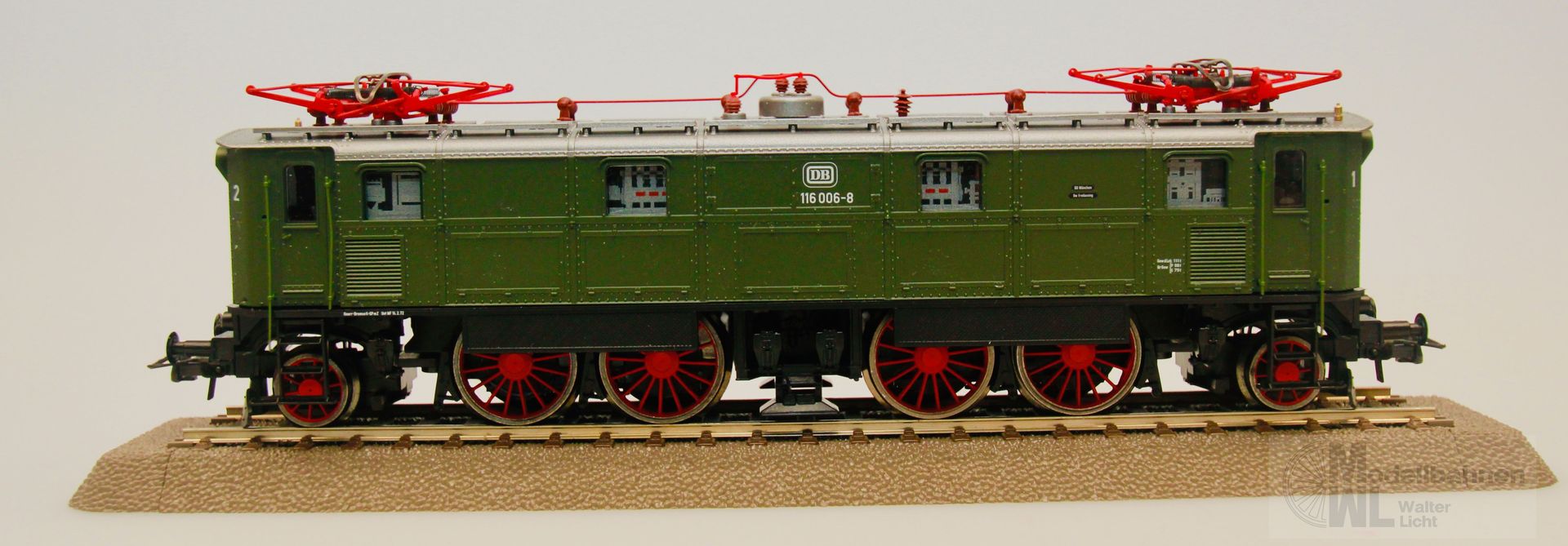 Roco 70463 - Roco - E-Lok BR 116 006-8 DB Ep.IV grün H0/GL Sound