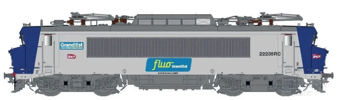 LS Models 11060S - E-Lok BB 22236 RC SNCF Ep.VI FluoGrand-Est H0/GL Sound