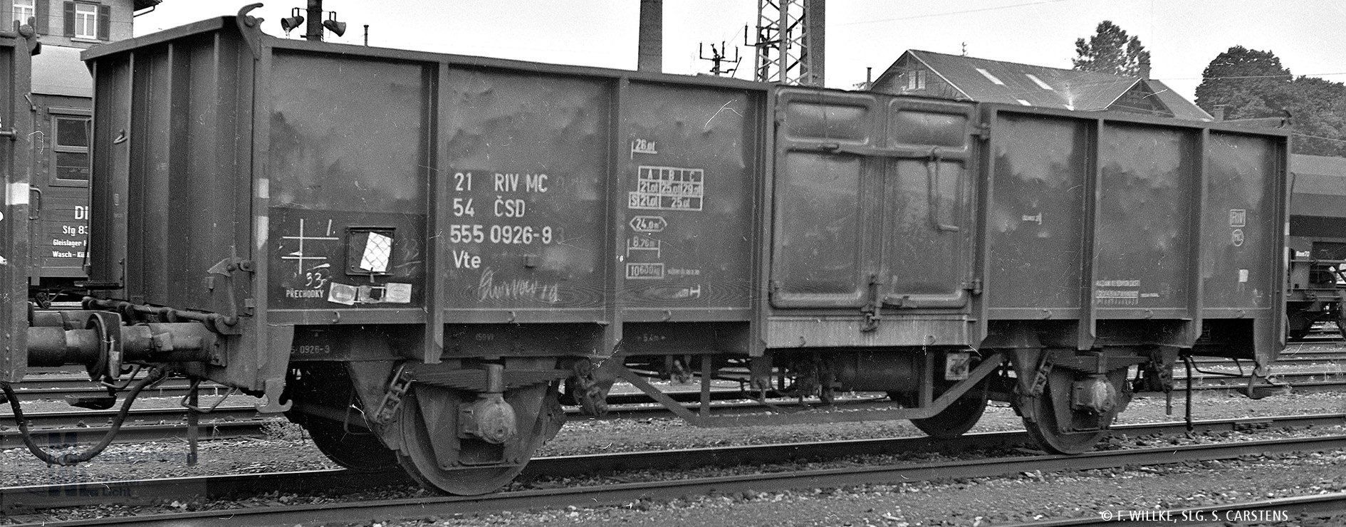 Brawa 50077 - Güterwagen offen CSD Ep.IV Vte 21 54 555 0926-9 H0/GL Brawa 50077 - Güterwagen offen CSD Ep.IV Vte 21 54 555 0926-9 H0/GL