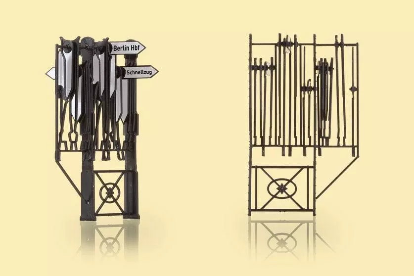 Auhagen 41637 - Zugzielanzeiger - Attrappe H0 1:87