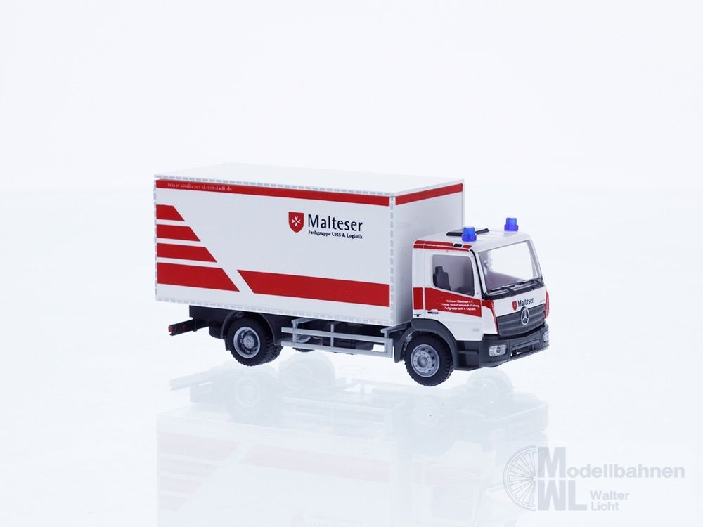 Rietze 72516 - Mercedes-Benz Atego ´19 GW-L Malteser Darmstadt H0 1:87