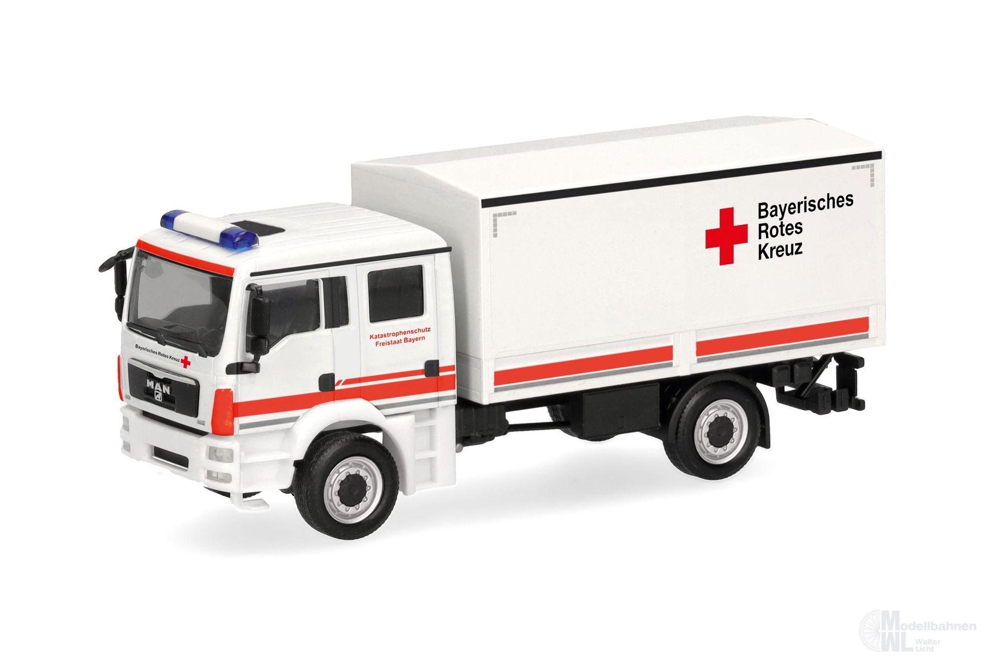 Herpa 099356 - MAN TGM Mehrzweck-Koffer GW-Logistik  BRK H0 1:87