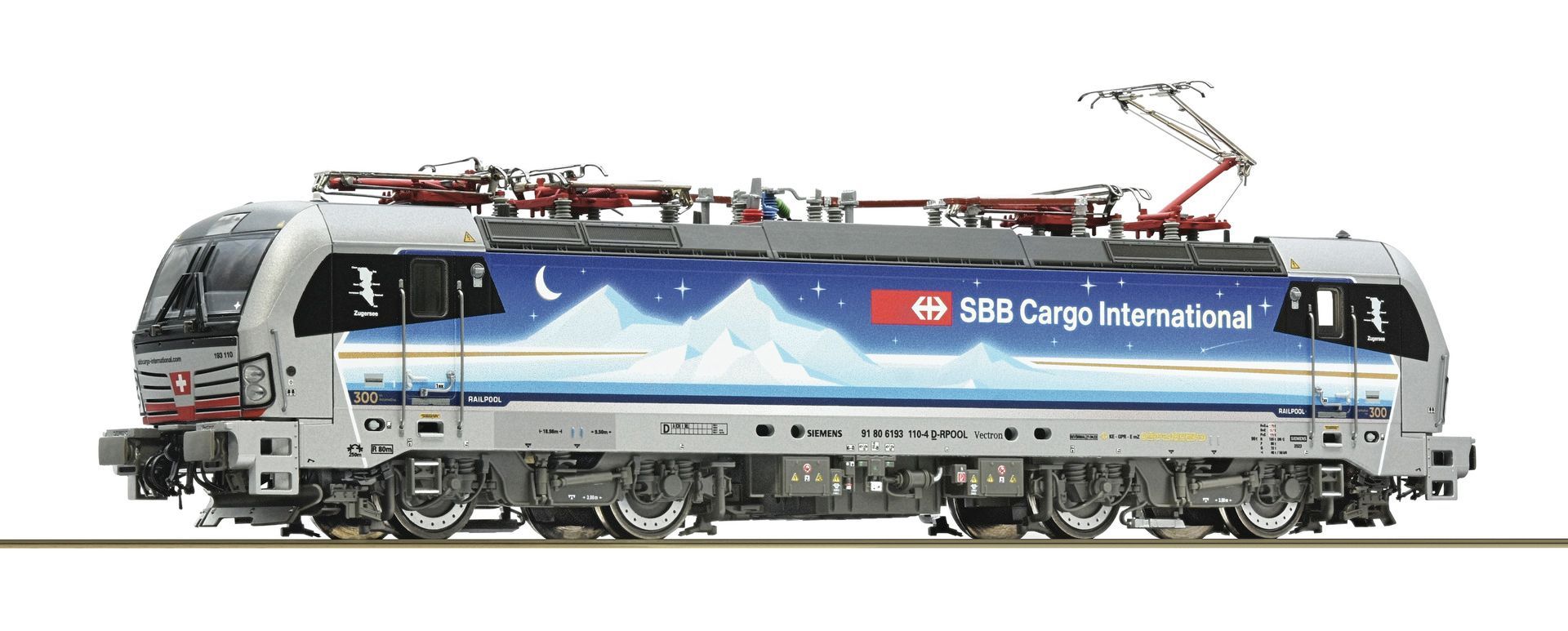 7500038 Roco 7500038 - E-Lok BR 193 110-4 SBB Ep.VI Goldpiercer H0/GL