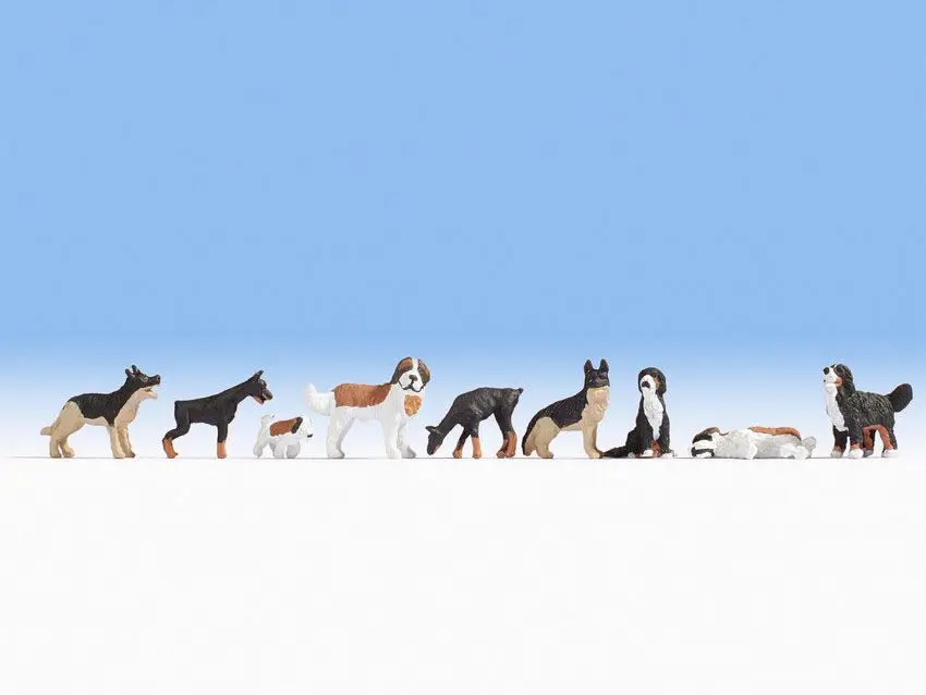 Noch 15717 - Hunde H0 1:87