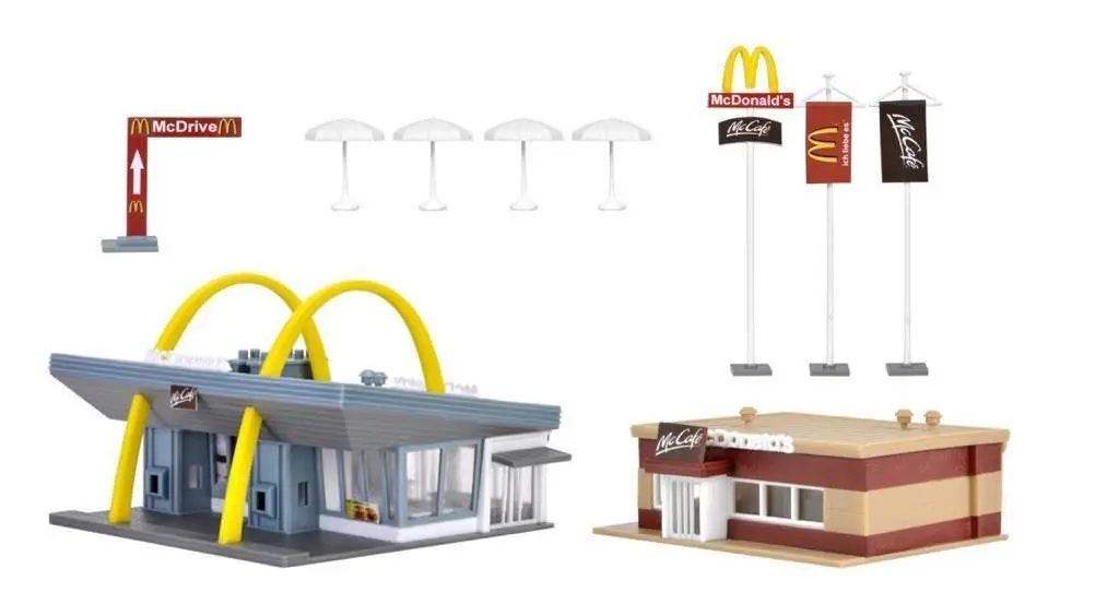 Vollmer 47766 - McDonald´s Schnellrestauran N 1:160
