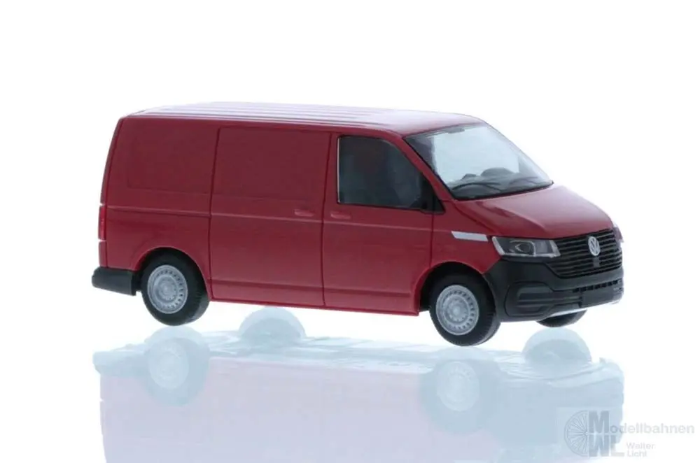 Rietze 11687 - Volkswagen T6.1 Kasten KR kirschrot H0 1:87