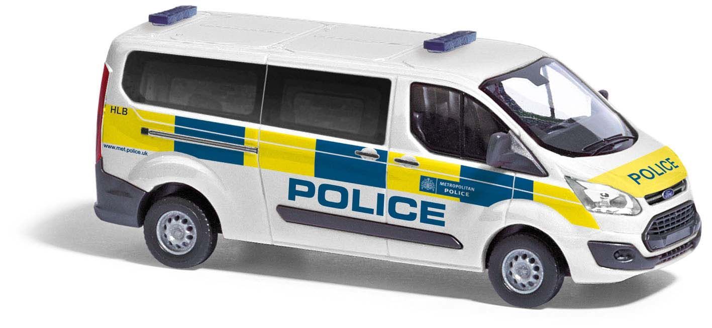 Busch 52433 - Ford Transit Bus Polizei GB H0 1:87 Busch 52433 - Ford Transit Bus Polizei GB H0 1:87