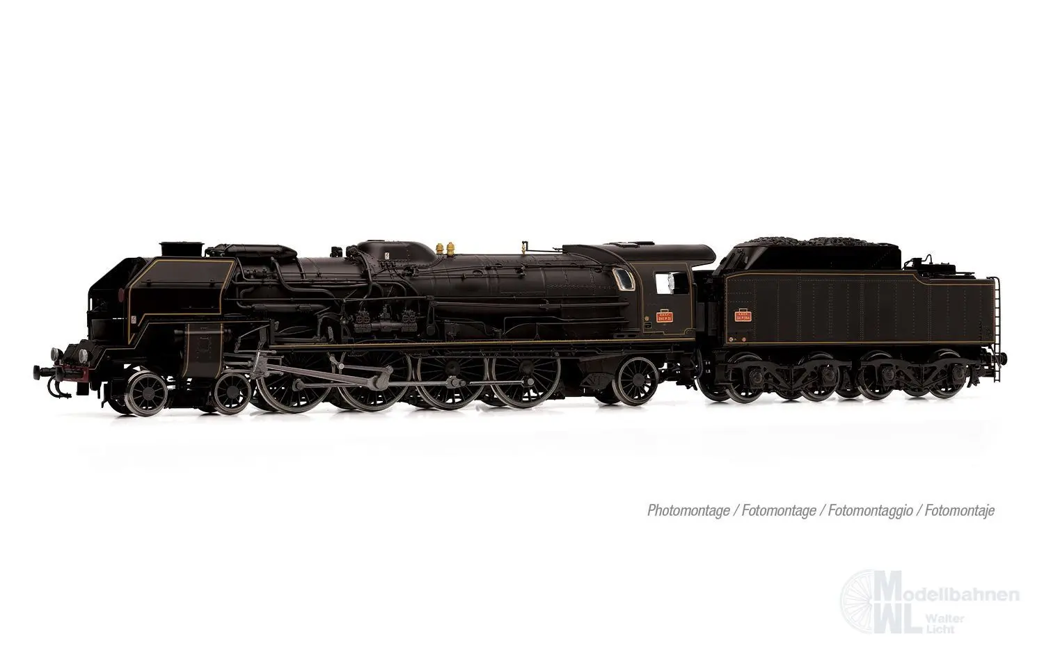 Jouef 2478S - Dampflok Serie 241 P31 SNCF Ep.III H0/GL Sound