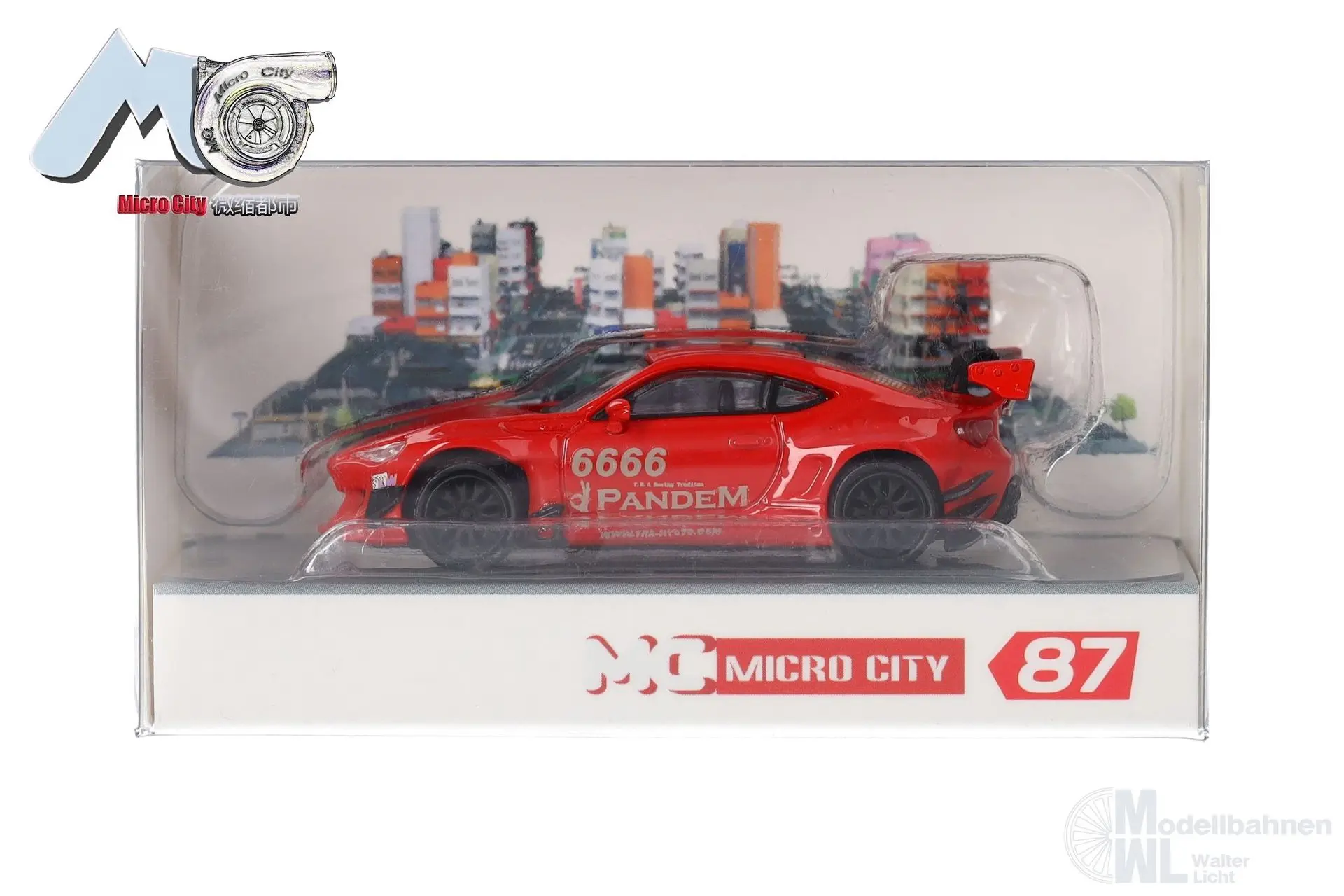 Herpa 87MC000074 - Toyota GT86, rot H0 1:87