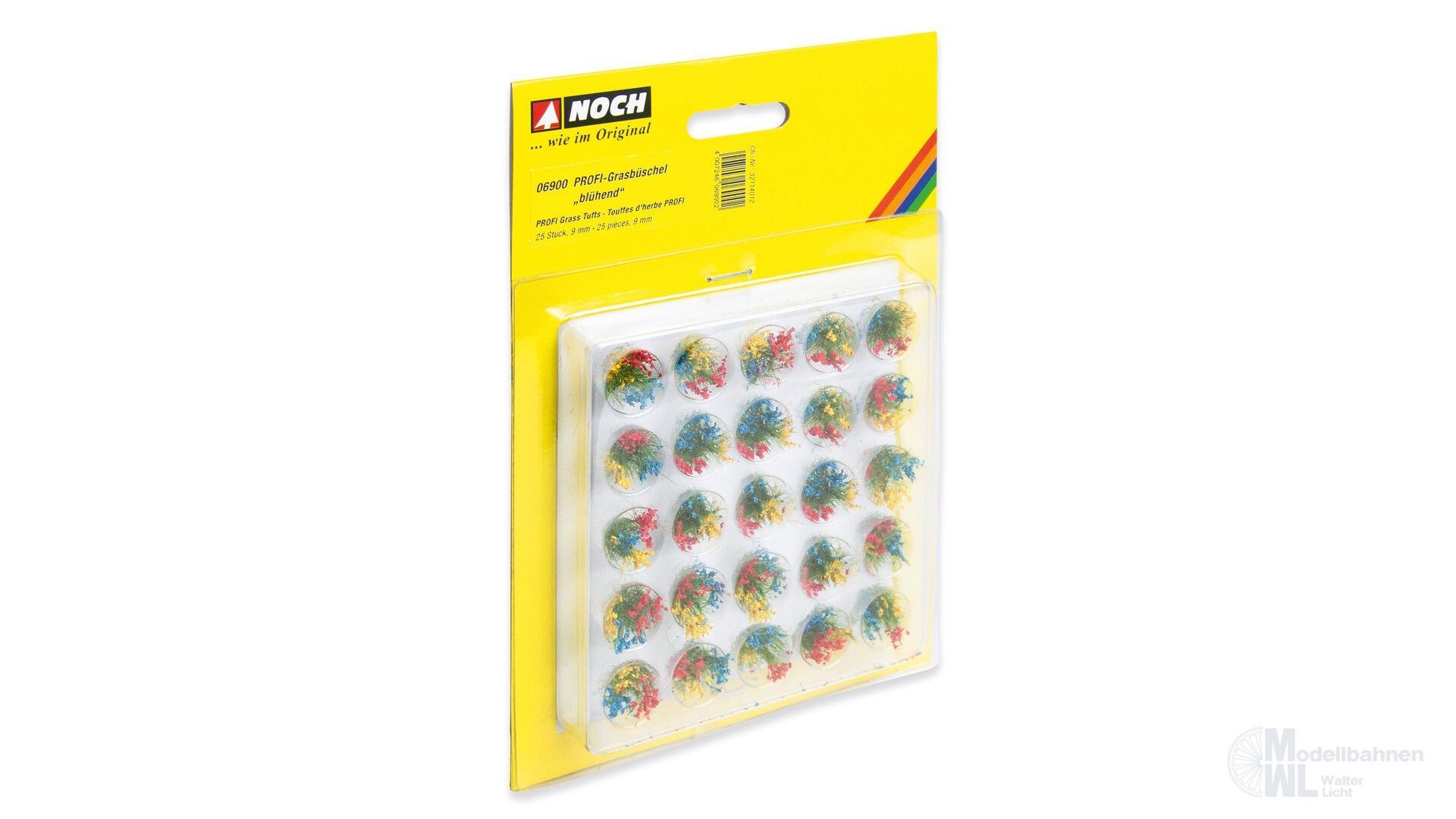 Noch 06900 - PROFI-Grasbüschel blühend mehrfarbig beflockt, 25 St., 9 mm G/1/0/H0/TT/N/Z Noch 06900 - PROFI-Grasbüschel blühend mehrfarbig beflockt, 25 St., 9 mm G/1/0/H0/TT/N/Z