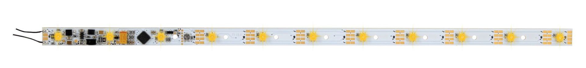 Viessmann 5076 - Waggon Innenbeleuchtung 11 LED´s gelb mit Funktionsdecoder H0 1:87