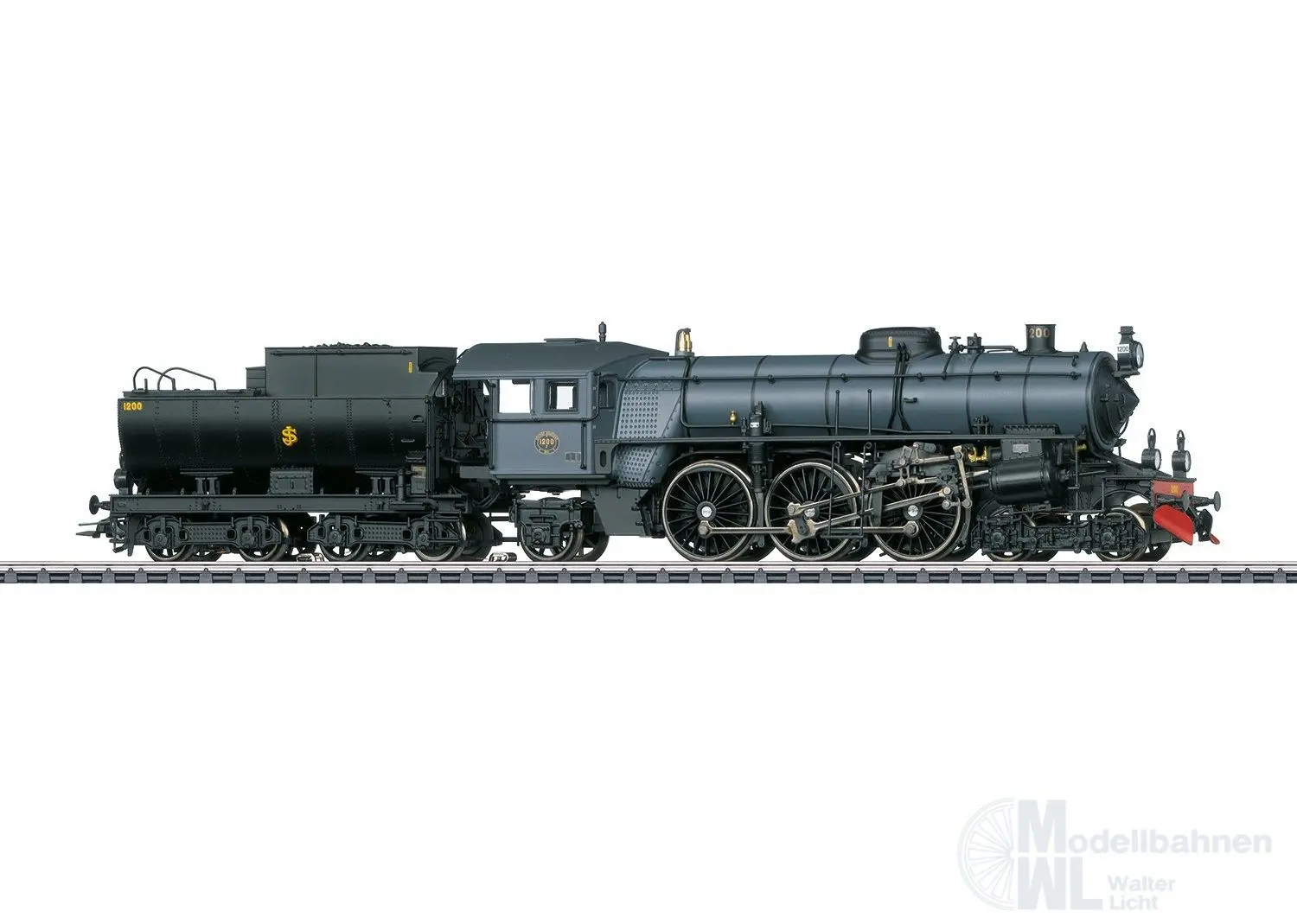 Märklin 39490 - Dampflok F 1200 SJ Ep.VI H0/WS Sound