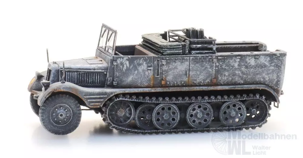 ARTITEC b.v. 6870586 - WM Sd.Kfz. 11 Leichter Zugkraftwagen 3 t Winter Fertigmodell H0 1:87