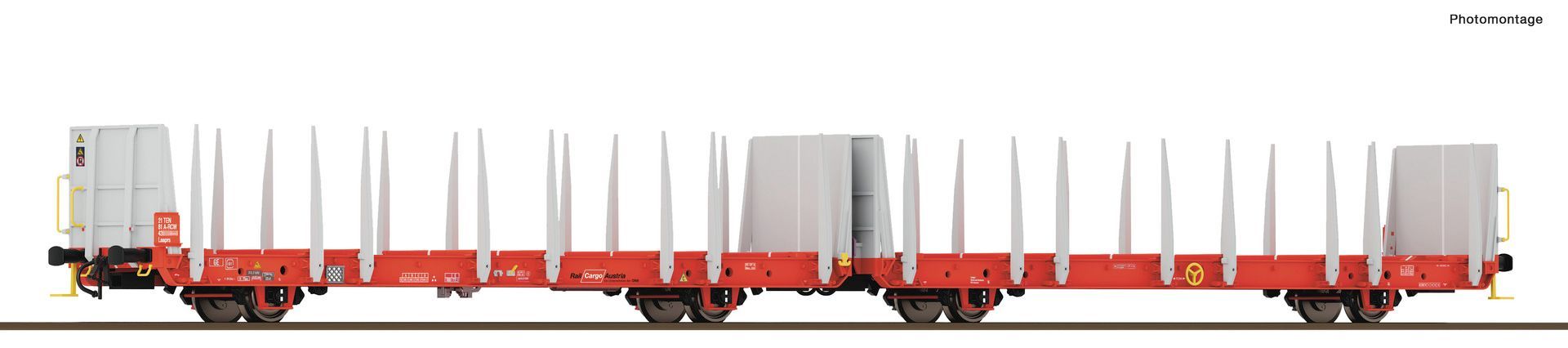 Roco 6600496 - Holztransportwagen Laaprs ÖBB RCW #1
