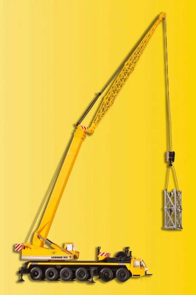 Kibri 13012 - LIEBHERR Teleskopkran 1120 mit Gitterspitze H0 1:87