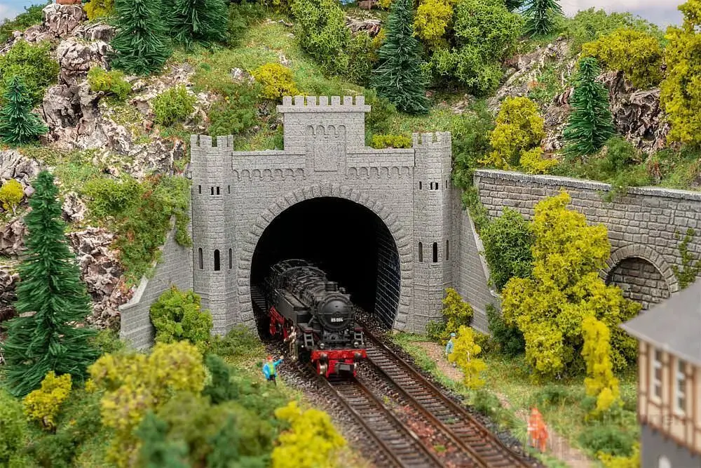 Faller 272589 - Tunnelportal 2-gleisig N 1:160
