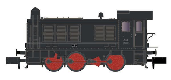 Hobbytrain 28252 - Diesellok WR 360 C14 Wehrmacht Ep.II N 1:160