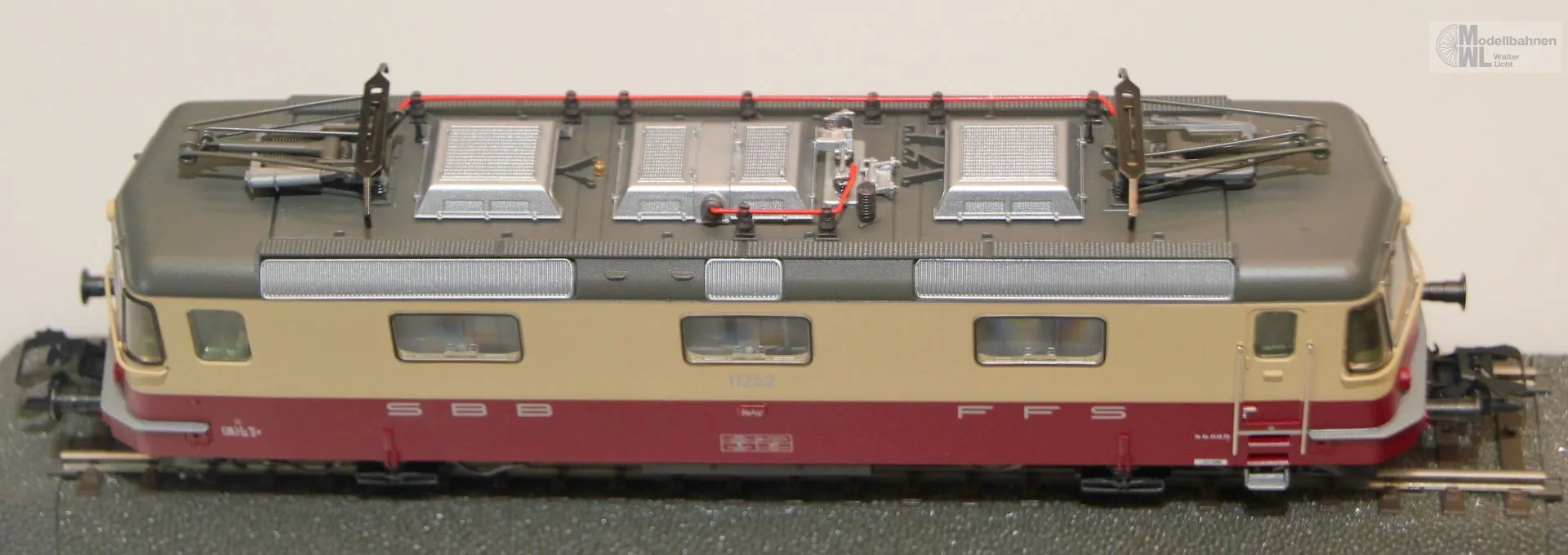 Märklin 37349 - MÄRKLIN - MHI Elektrolok Re 4/4 II SBB TEE Ep.IV H0/WS Sound mfx