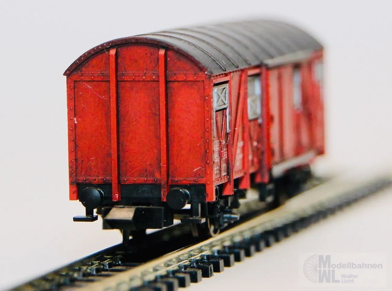 Fleischmann 8330 - FLEISCHMANN - Güterwagen ged. DB Ep.IV Grs 204 N 1:160