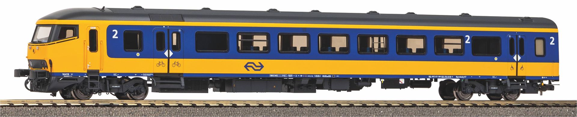 53129_97654 Piko 97655 - Steuerwagen NS Ep.VI ICR 2.Kl. H0/WS