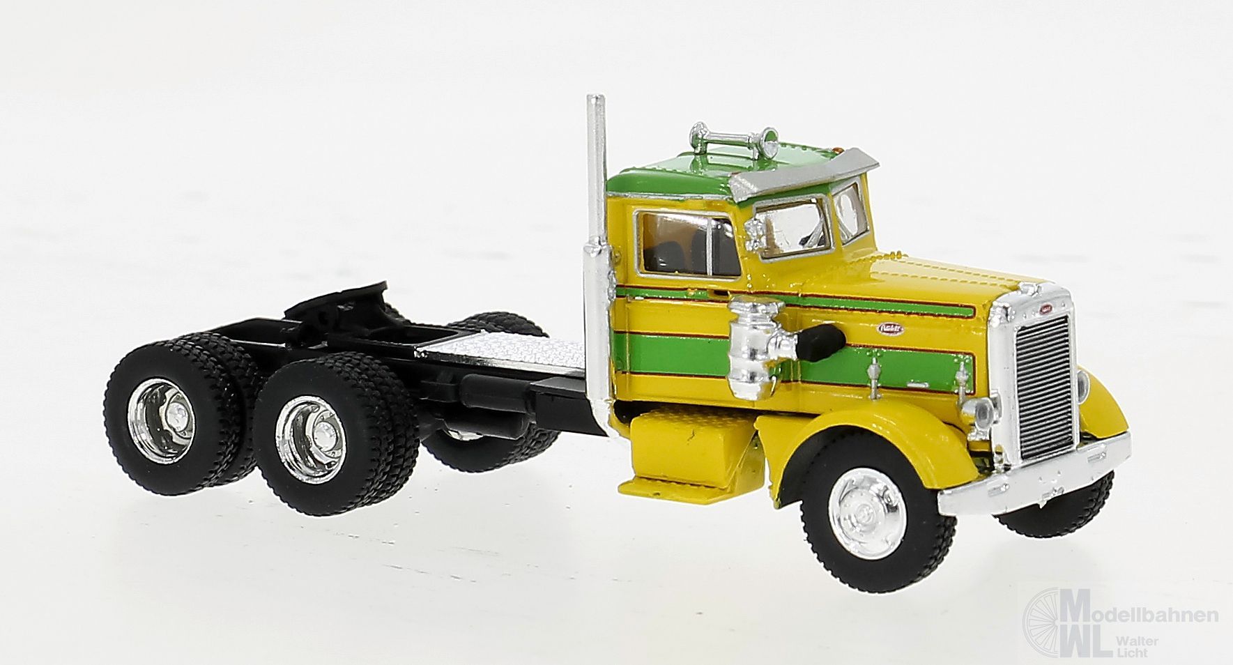 Brekina 85760 - Peterbilt 281 gelb H0 1:87