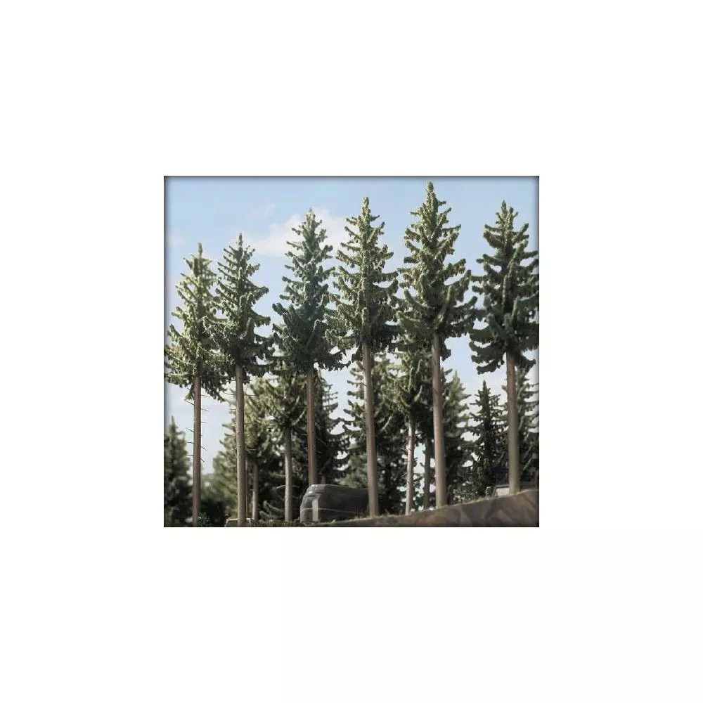 Busch 6137 - 2 Fichten 160/175 mm H0 1:87