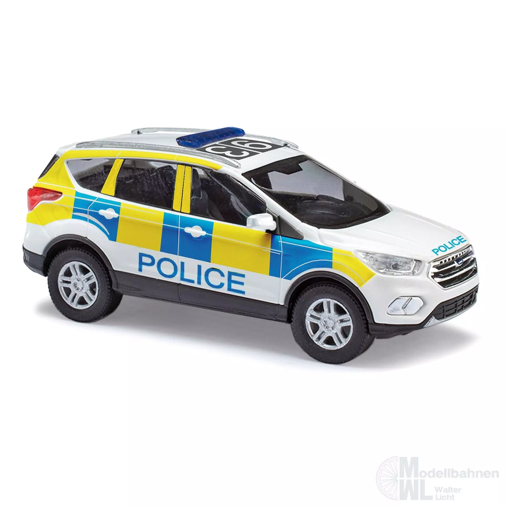 Busch 53531 - Ford Kuga Police Polizei England H0 1:87