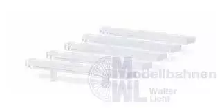 Rietze 70255 - LED Balken Pkw transparent 5 Stück H0 1:87
