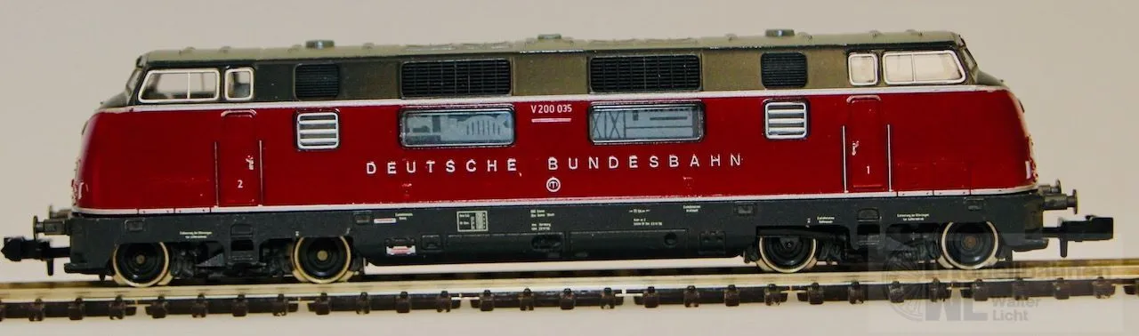 Roco 23257 - ROCO - Diesellok V 200 046 DB Ep.III mit Faulhabermotor N 1:160