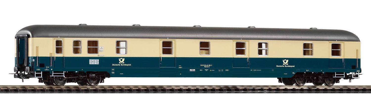 Piko 53387 - Postwagen DBP Ep.IV blau/beige H0/GL