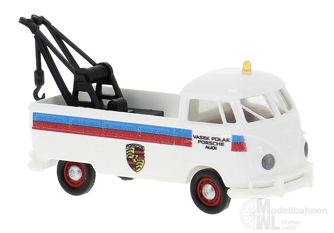 Brekina 32987 - VW T1b Pritsche Abschlepper Vasek Polak H0 1:87 Brekina 32987 - VW T1b Pritsche Abschlepper Vasek Polak H0 1:87