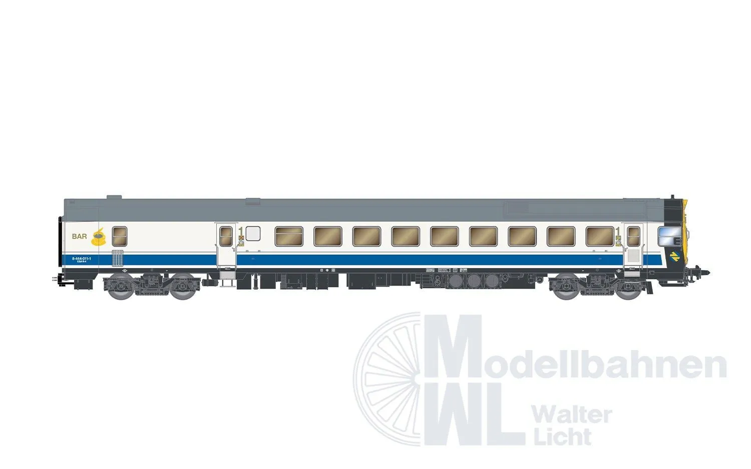 Electrotren 2022 - Triebzug Reihe 444-011 RENFE Ep.V blau/weiss H0/GL