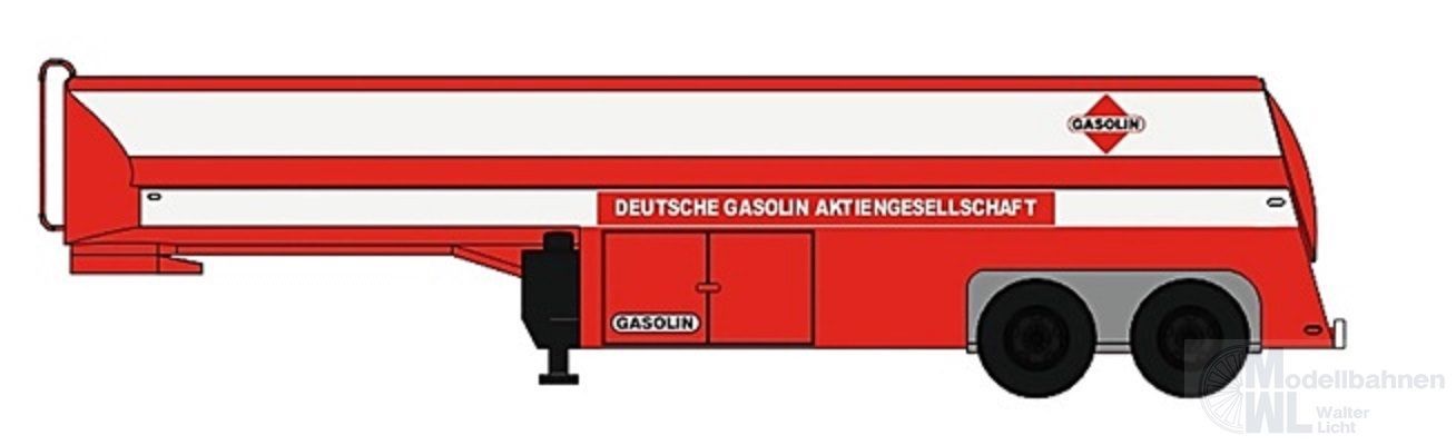 NPE NZ22455 - Tankauflieger Fruehauf Gasolin 1:87 H0 1:87