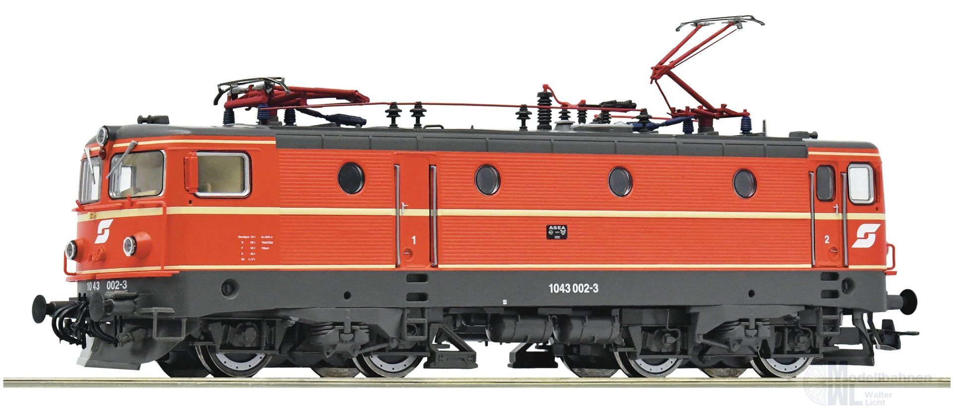 Roco 7500072 - E-Lok Reihe 1043 002-3 ÖBB Ep.V H0/GL