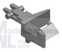 Liliput 969100 - Standard Kupplungskopf NEM 357 (4 St.)