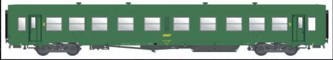 LS Models MW40037 - Personenwagen SNCF Ep.IVa USI B10t U63 2.Kl. H0/GL