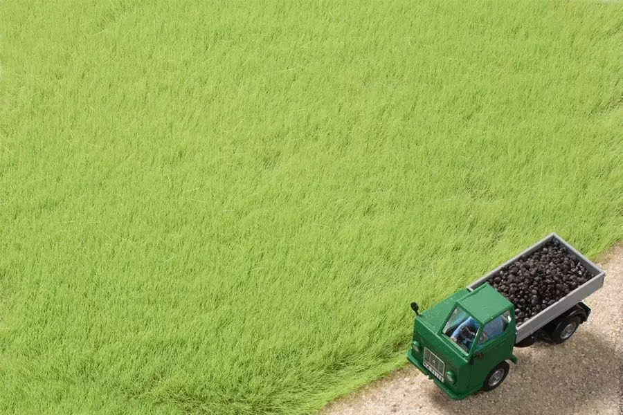 Auhagen 75613 - Grasfasern hellgrün 4,5 mm