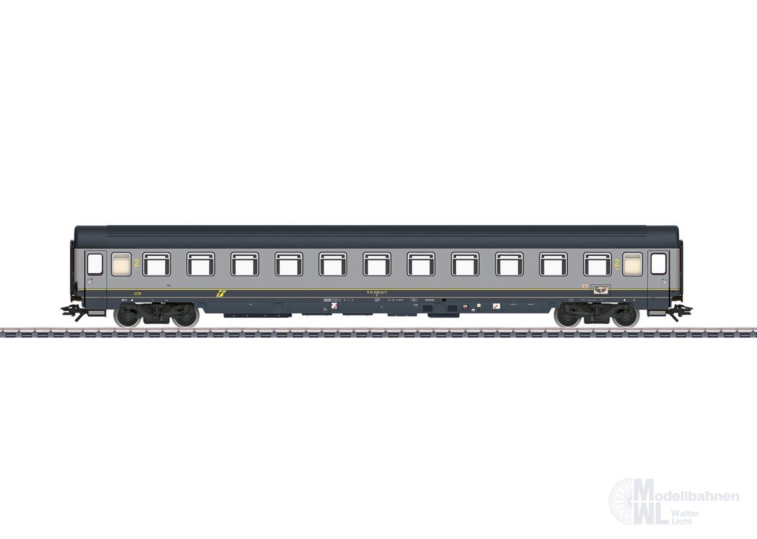 Märklin 42923 - Reisezugwagen FS Ep.V 2.Kl. Bz H0/WS Märklin 42923 - Reisezugwagen FS Ep.V 2.Kl. Bz H0/WS