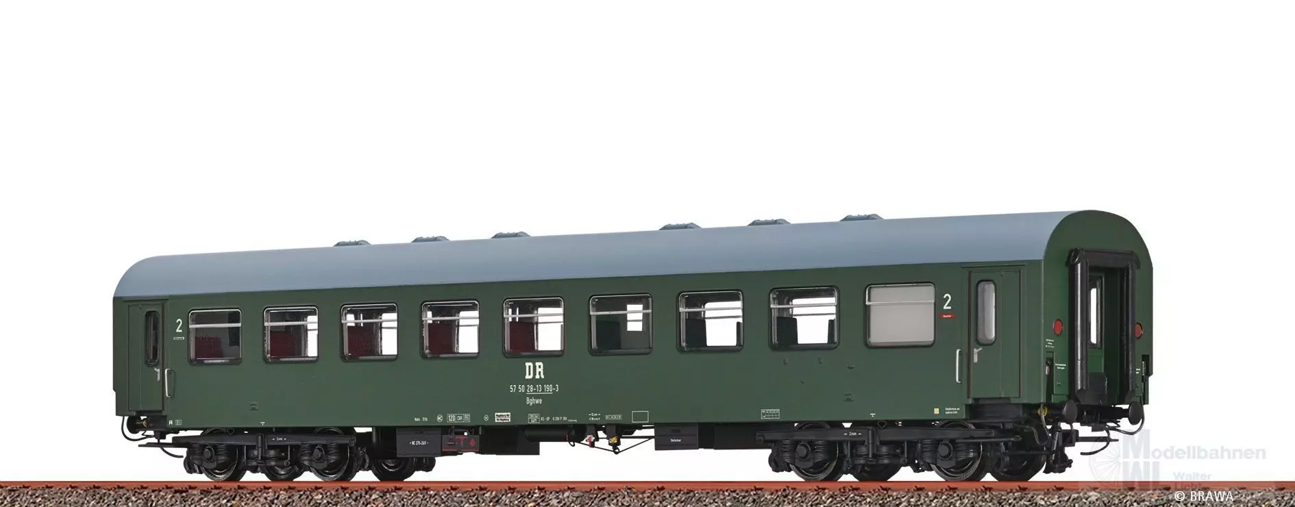 Brawa 51322 - Personenwagen DR Ep.IV Bghwe H0/GL