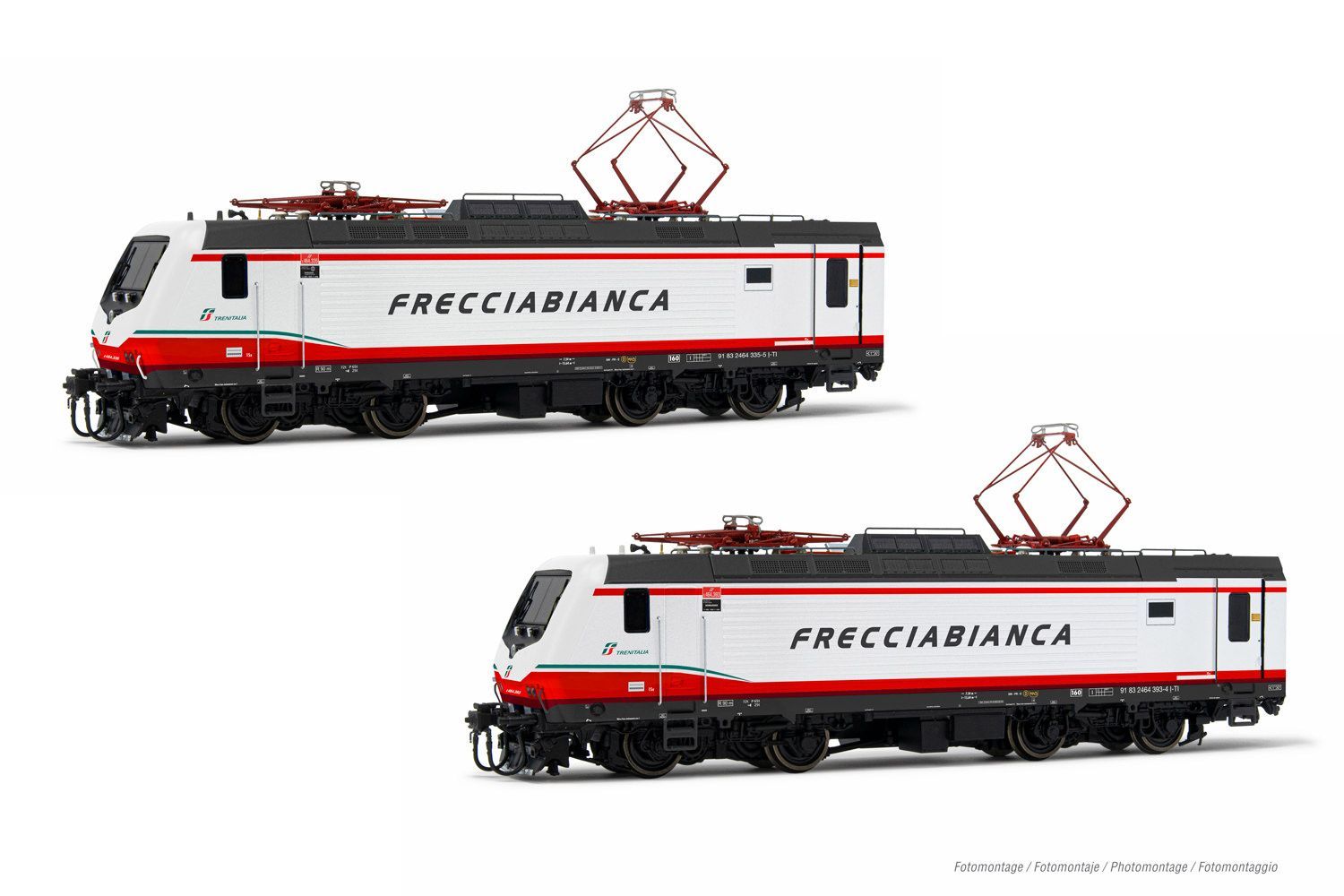 Lima 2663 - E-Lok Set E.464 FS Trenitalia Ep.VI Frecciabianca H0/GL